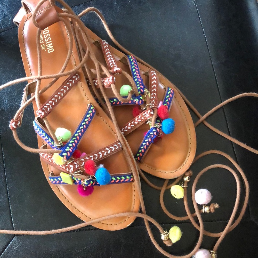 Lace up Sandals